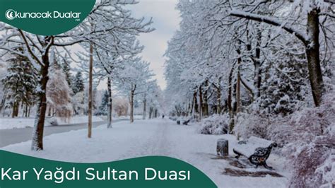 kar yağdı sultan duası fazileti